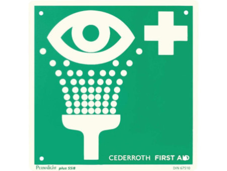 CEDERROTH Panneau de signalisation 'Douche oculaire'