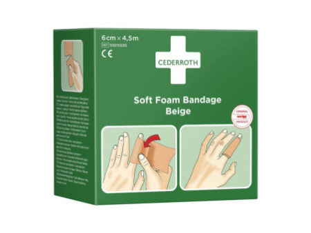 CEDERROTH Pansement 'Soft Foam Bandage', beige