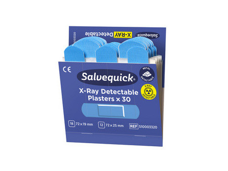 CEDERROTH Pansement Salvequick X-Ray Detectable, recharge
