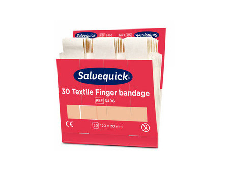 CEDERROTH Salvequick Pansement pour doigt, textile
