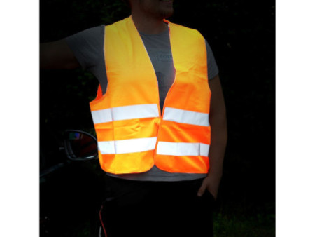 LEINA Gilet de signalisation/de sécurité, norme EN 471,