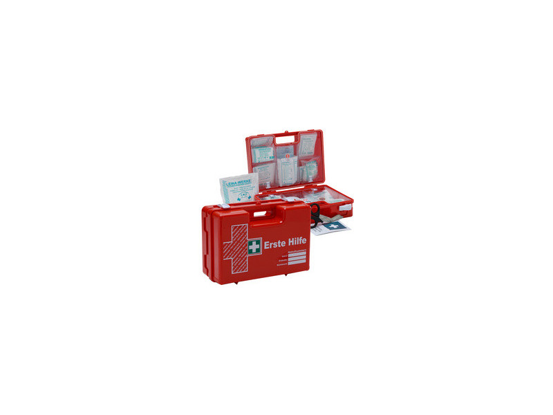 LEINA Mallette de premiers secours SAN, contenu DIN 13157,
