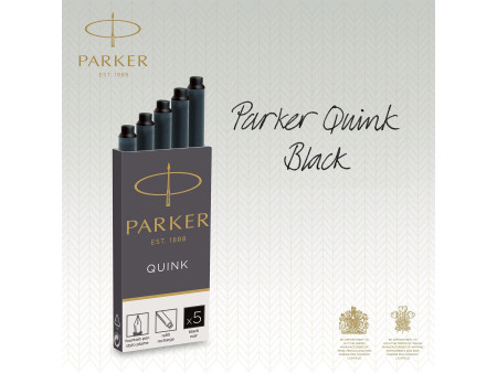 PARKER Cartouches d'encre longues QUINK, noir