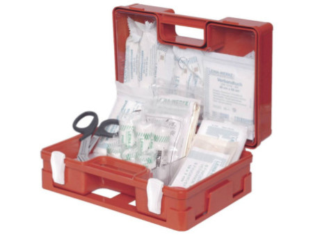 LEINA Mallette de premiers secours SAN, contenu DIN 13169,
