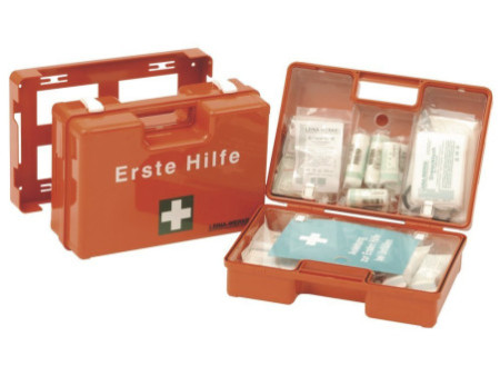 LEINA Mallette de premiers secours MAXI, contenu DIN 13169,