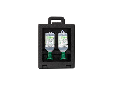 LEINA Station de rinçage oculaire IBOX, 2x 500ml de solution