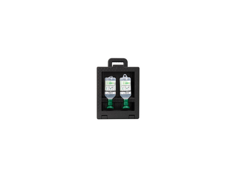 LEINA Station de rinçage oculaire IBOX, 2x 500ml de solution