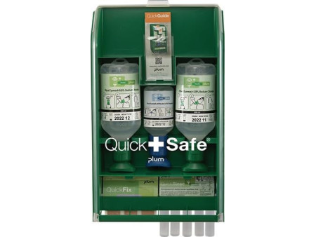 LEINA Station de premiers secours QUICKSAFE BASIC, vert