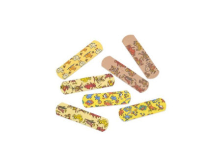 LEINA Pansement pour enfants, 19 x 72 mm, imperméable, avec