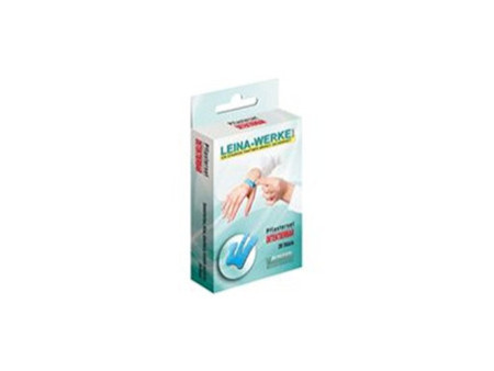 LEINA Kit de sparadraps 'Détectable', 20 pièces, bleu