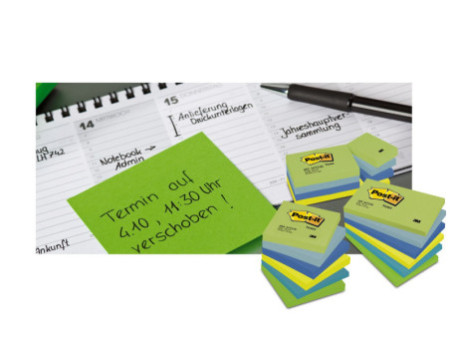 Post-it Bloc-note adhésif, 102 x 152 mm, jaune