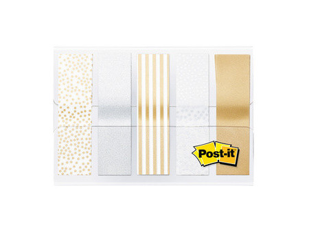 Post-it Marque-pages Index Mini Metallic, 11,9 x 43,2 mm