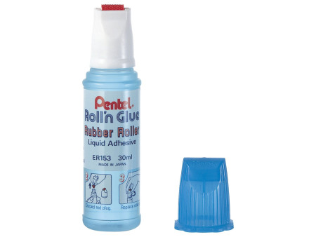 Pentel Roller colle Roll'n Glue ER153-GS, contenu: 30 ml
