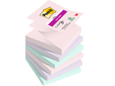 Post-it Bloc-note adhésif Super Sticky Z-Notes, 76 x 76 mm