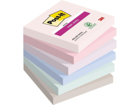 Post-it Bloc-note adhésif Super Sticky Notes, 76 x 76 mm