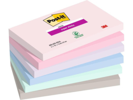 Post-it Bloc-note adhésif Super Sticky Notes, 127 x 76 mm