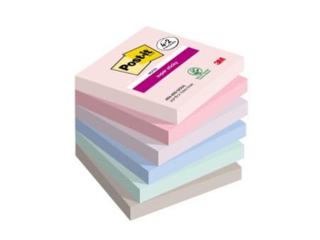 Post-it Bloc-note adhésif Super Sticky Notes, 76 x 76 mm