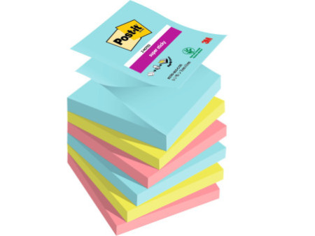Post-it Bloc-note adhésif Super Sticky Z-Notes, 76 x 76 mm