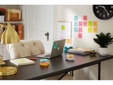 Post-it Bloc-note adhésif Super Sticky Notes, 101 x 101 mm