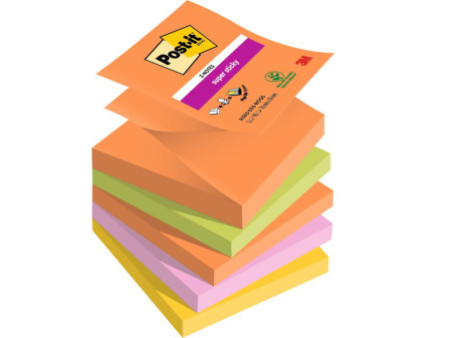Post-it Bloc-note adhésif Super Sticky Z-Notes, 76 x 76 mm
