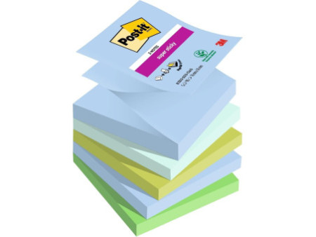 Post-it Bloc-note adhésif Super Sticky Z-Notes, 76 x 76 mm