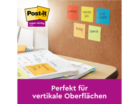 Post-it Bloc-note adhésif Super Sticky Notes, 127 x 76 mm