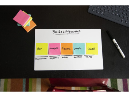 Post-it Bloc-note adhésif Notes, 127 x 76 mm, rose flamant