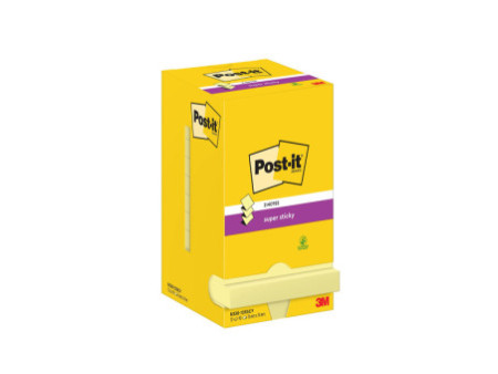 Post-it Bloc-note adhésif Super Sticky Notes, 76 x 76 mm