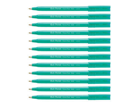 Pentel stylo roller encre Ball Pentel R56, bleu