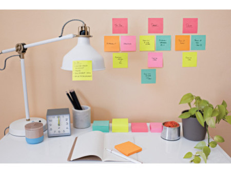 Post-it Bloc-note adhésif Super Sticky Notes, 76 x 76 mm