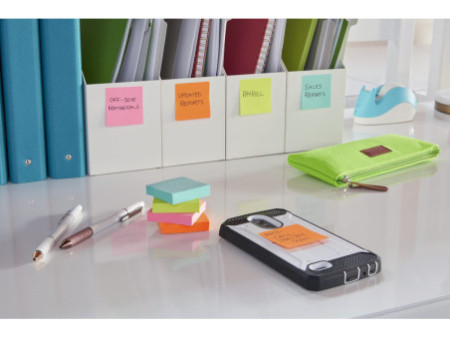 Post-it Bloc-note adhésif Super Sticky Notes, 76 x 76 mm