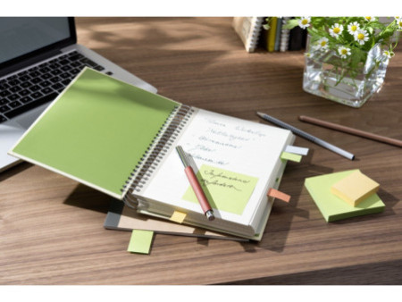 Post-it Bloc-note adhésif Recycling, 76 x 76 mm, jaune