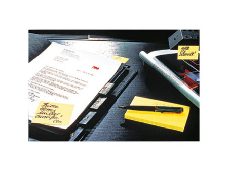 Post-it Bloc-note adhésif, 127 x 76 mm, jaune