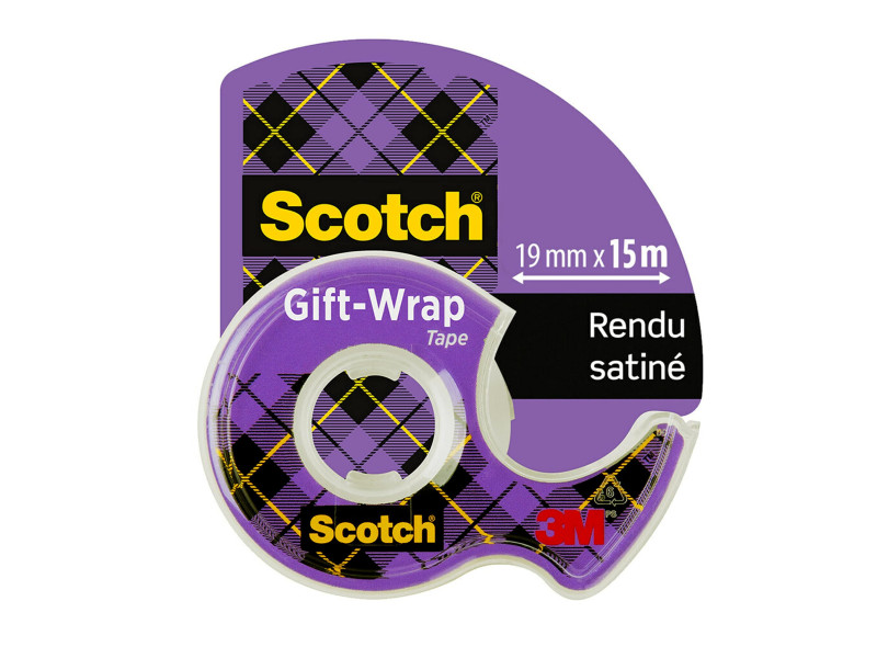 Scotch Ruban adhésif pour cadeau 'GiftWrap Tape', dévidoir