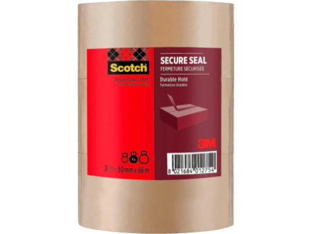 3M Scotch Ruban adhésif d'emballage HEAVY, 50 mm x 66 m