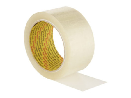3M Scotch Ruban adhésif d'emballage LOW NOISE, 50 mm x 66 m