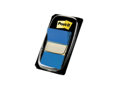 Post-it Marque-pages Index, 25,4 x 43,2 mm, bleu