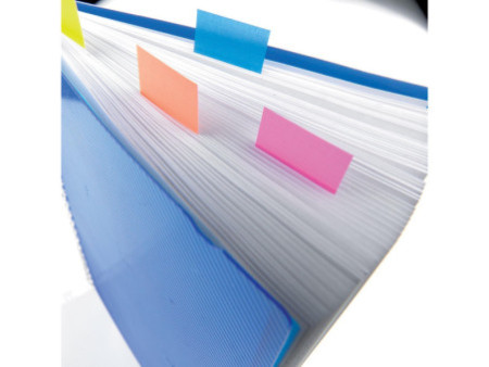 Post-it Marque-pages Index, 25,4 x 43,2 mm, bleu