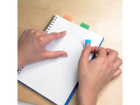 Post-it Marque-pages Index, 25,4 x 43,2 mm, bleu