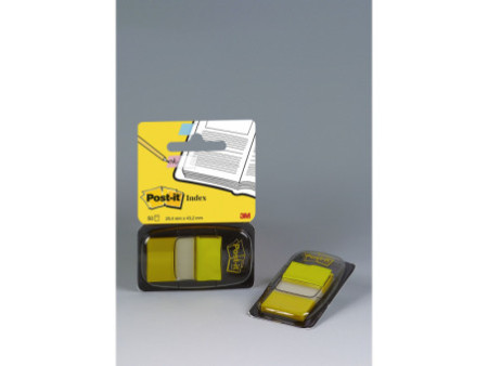 Post-it Marque-pages Index, 25,4 x 43,2 mm, jaune