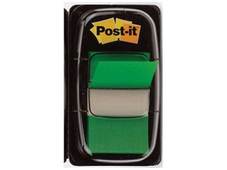 Post-it Marque-pages Index, 25,4 x 43,2 mm, vert