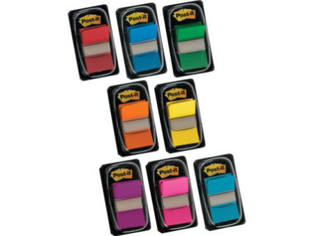 Post-it Marque-pages Index, 25,4 x 43,2 mm, vert