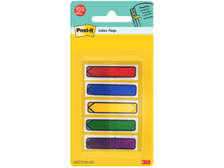 Post-it Marque-pages Index Flèche, 11,9 x 43,2 mm
