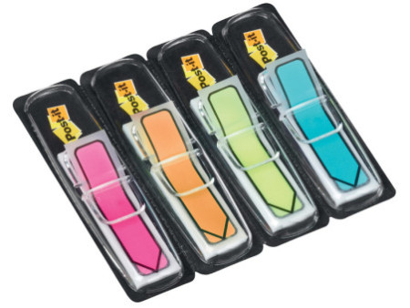 Post-it Marque-pages Index Flèche, 11,9 x 43,2 mm