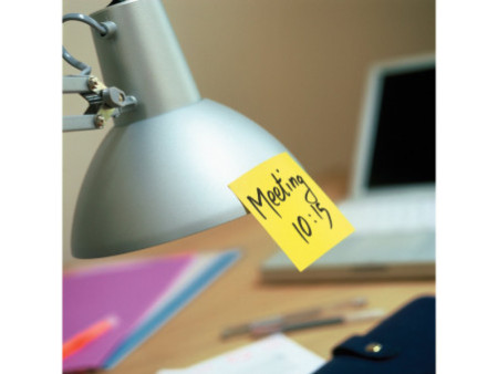 Post-it Bloc-note Super Sticky Notes, 48 x 48 mm, jaune