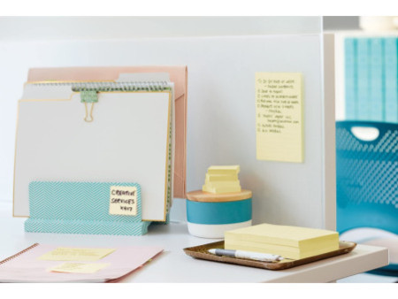 Post-it Distributeur Z-Notes, noir/transparent, équipé