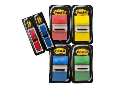 Post-it Marque-pages Index, 25,4 x 43,2 mm, pack économique