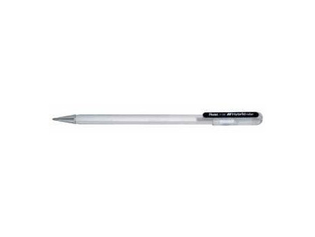 Pentel Stylo roller à encre gel Hybrid roller K108, blanc