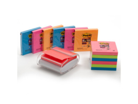 Post-it Distributeur Z-Notes, blanc, équipé