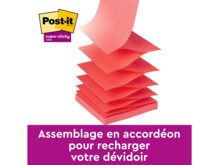 Post-it Bloc-note Super Sticky Z-Notes, 76 x 76 mm